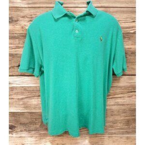 Polo Ralph Lauren Men's Classic Fit Green Polo XL